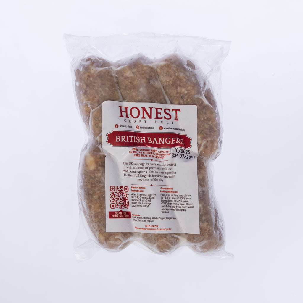 British Bangers (Approx. 450g)