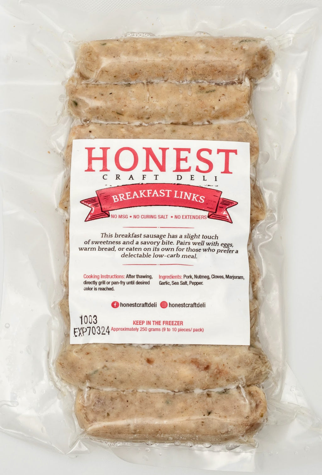 Breakfast Links (250g)