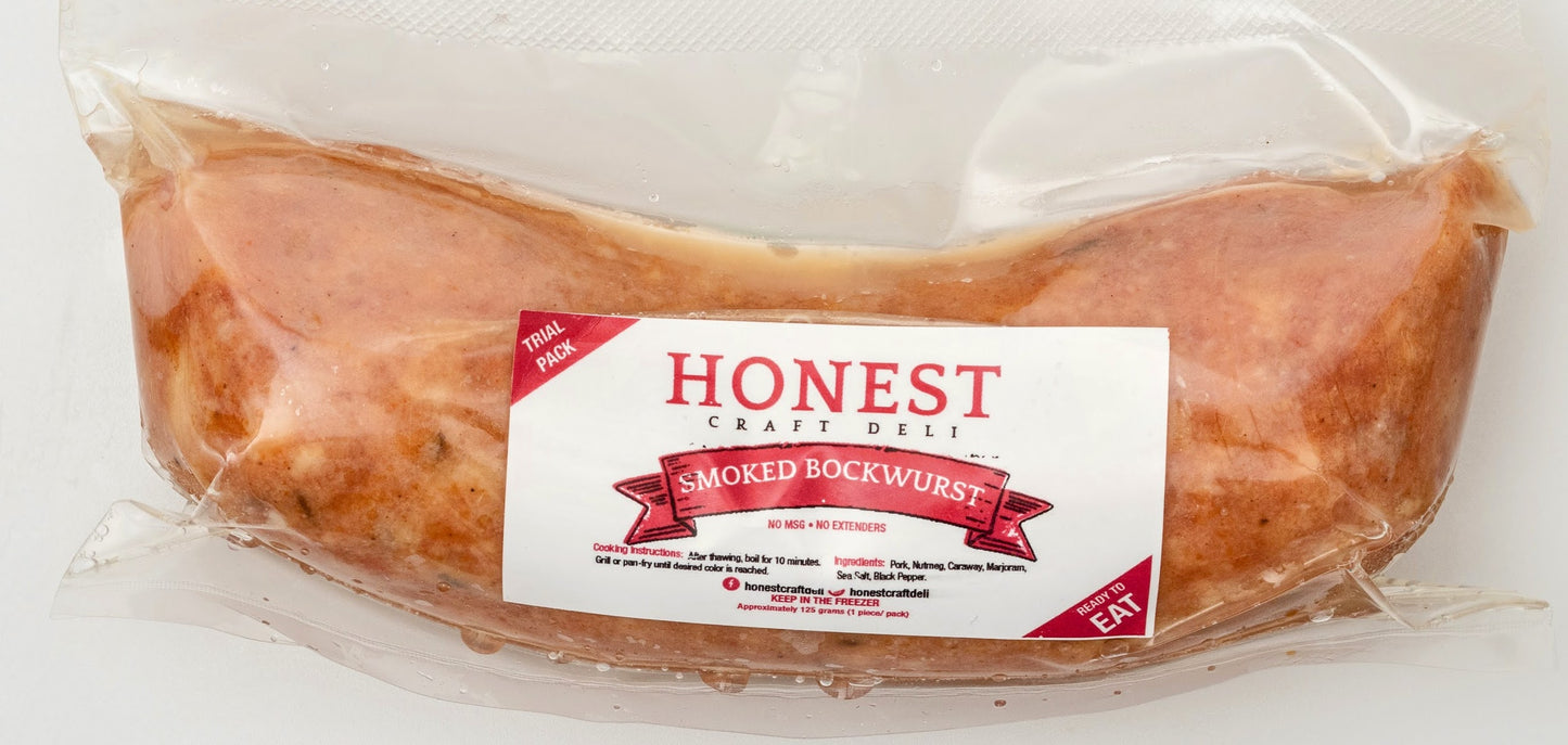 Smoked Bockwurst (500g/ 125g)